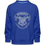 Royalblaue Motiv SPREADSHIRT Harry Potter Hogwarts Kinderweihnachtspullover Größe 164 