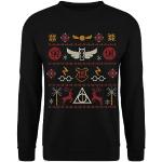 Schwarze SPREADSHIRT Harry Potter Herrensweatshirts Größe S Weihnachten 