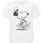 Weiße Motiv SPREADSHIRT Die Peanuts Snoopy T-Shirts mit Tiermotiv für Damen Größe M 