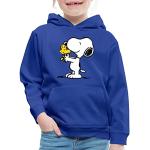 Royalblaue Motiv SPREADSHIRT Die Peanuts Snoopy Kinderhoodies & Kapuzenpullover für Kinder Größe 122 