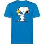 Braune SPREADSHIRT Die Peanuts Snoopy Bio T-Shirts für Herren Größe XXL 