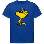 Royalblaue SPREADSHIRT Die Peanuts Woodstock Kinder T-Shirts Größe 122 