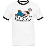 Schwarze SPREADSHIRT Popeye T-Shirts für Herren Größe XXL 