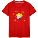 Rote Sterne SPREADSHIRT Sandmännchen Kinder T-Shirts maschinenwaschbar Größe 134 
