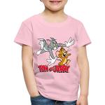 Hellrosa Motiv SPREADSHIRT Tom und Jerry Kinder T-Shirts mit Maus-Motiv maschinenwaschbar Größe 122 