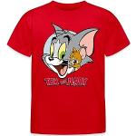 Rote SPREADSHIRT Tom und Jerry Kinder T-Shirts mit Maus-Motiv Größe 98 