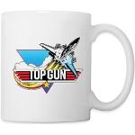 Spreadshirt Top Gun Kampfjet Logo Tasse, One size,
