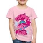 Hellrosa Motiv SPREADSHIRT Trolls Kinder T-Shirts maschinenwaschbar Größe 134 