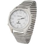 Sprechende Funk-Armbanduhr Metall-Zugarmband White