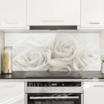 Rosa Küchenrückwände aus Glas selbstklebend Breite 100-150cm, Höhe 0-50cm, Tiefe 0-50cm 