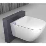 Reduzierte Weiße Bernstein Dusch-WCs aus Keramik 