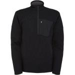 Schwarze Spyder Bandit Herrenfleecepullover & Herrenfleeceshirts aus Fleece Größe S für den für den Winter 