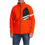 Orange Sportliche Spyder Bandit Stehkragen Fleecejacken mit Reißverschluss aus Fleece für Herren Größe S für den für den Herbst 