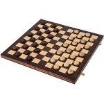Square - Damespiel - 100 Feld - Dame Set aus Holz - Brett 40 x 40 cm