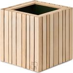 Skandinavische Quadratische Pflanzkübel & Blumentöpfe aus Holz Indoor 