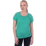 Grüne Casual S`QUESTO Rundhals-Ausschnitt T-Shirts für Damen Größe M für den für den Sommer 