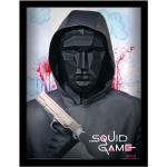 Squid Game - Masked Man - Gerahmter Kunstdruck