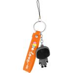 Squid Game Schlüsselanhänger mit Trageschlaufe für Smartphones - Orange