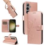 Rosa Samsung Galaxy S24+ Hüllen Art: Flip Cases mit Band 