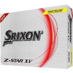 Srixon 2024 Z-Star XV Golfbälle, 12 Stück Gelb
