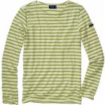 Grüne Gestreifte Saint James T-Shirts aus Jersey für Herren Größe 3 XL 