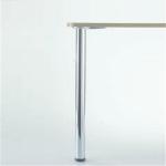 Runde Tischbeine & Tischfüße aus Edelstahl Breite 0-50cm, Höhe 0-50cm, Tiefe 0-50cm 