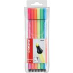 STABILO® Fasermaler Pen 68 in 6er Etui, Neon