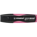 (1.06 EUR / Stück) STABILO Textmarker Green Boss rosa 2-5mm Keilspitze