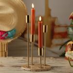 Reduzierte Beige 28 cm Kerzenständer & Kerzenhalter 