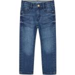 Blaue Staccato 5-Pocket Jeans für Kinder aus Baumwolle 