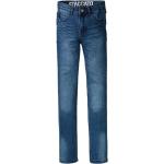 Reduzierte Blaue Staccato 5-Pocket Jeans für Kinder aus Denim 