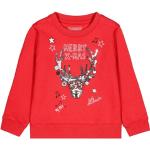 Reduzierte Rote Staccato Kindersweatshirts maschinenwaschbar für Mädchen 