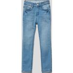 Staccato 5-Pocket Jeans für Kinder mit Reißverschluss aus Baumwollmischung für Jungen Größe 92 