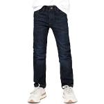 Blaue Staccato Slim Jeans für Kinder aus Denim für Babys Größe 98 
