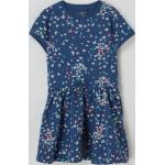 Blaue Staccato Kindersweatkleider aus Baumwolle für Mädchen Größe 116 