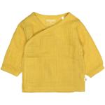Reduzierte Gelbe Staccato Bio Kinderwickelshirt aus Baumwolle maschinenwaschbar Größe 56 