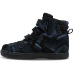 Schwarze Hummel Stadil High Top Sneaker & Sneaker Boots mit Klettverschluss in Normalweite aus Veloursleder für Kinder Größe 36 
