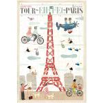 200 Teile Londji Puzzles mit Eiffelturm-Motiv für 5 - 7 Jahre 