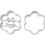 Städter Emoji Smiley Ausstechformen aus Edelstahl 2-teilig 