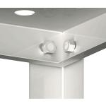 Quadratische Küchenhochschränke aus Stahl Breite 150-200cm, Höhe 150-200cm, Tiefe 0-50cm 