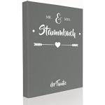Graue Hochzeitideal Stammbücher DIN A5 