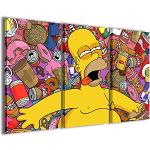 Moderne Die Simpsons Homer Simpson Kunstdrucke 60x90 