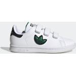 Grüne adidas Stan Smith Pailletten-Sneaker mit Glitzer in Normalweite für Kinder Größe 31,5 