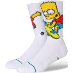 Weiße Stance Die Simpsons Bart Simpson Herrensocken & Herrenstrümpfe Größe 43 