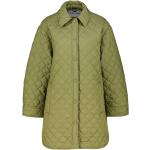 Grüne Gesteppte Stand Damensteppmäntel & Damenpuffercoats Größe XS für den für den Herbst 