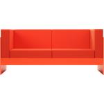 Orange Designer-Sofas pulverbeschichtet Breite 150-200cm, Höhe 150-200cm, Tiefe 50-100cm 2 Personen 
