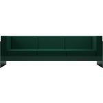 Dunkelgrüne Designer-Sofas pulverbeschichtet aus Aluminium Breite 50-100cm, Höhe 200-250cm, Tiefe 50-100cm 2 Personen 