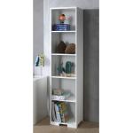Reduzierte Weiße Vipack Bücherregale für Kinderzimmer aus MDF Breite 0-50cm, Höhe 150-200cm, Tiefe 0-50cm 