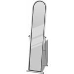Standspiegel Ankleidespiegel Ganzkörperspiegel grau Wanddekoration Spiegel