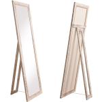 Weiße Moderne Standspiegel aus Holz 